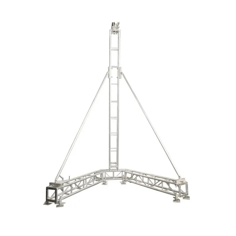 定制高度易于安装的铝合金塔架扬声器桁架，用于音乐会舞台展示